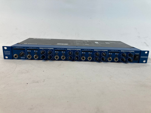 Vist Large View of Product Image Which is Used Samson S-PHONE Rack Headphone Mixer 41127-S000058027
