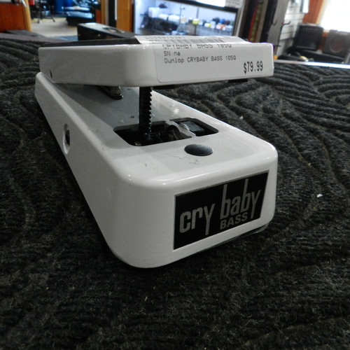 Vist Large View of Product Image Which is Used Dunlop CRYBABY BASS 105Q Wah Pedal 40105-S000076301
