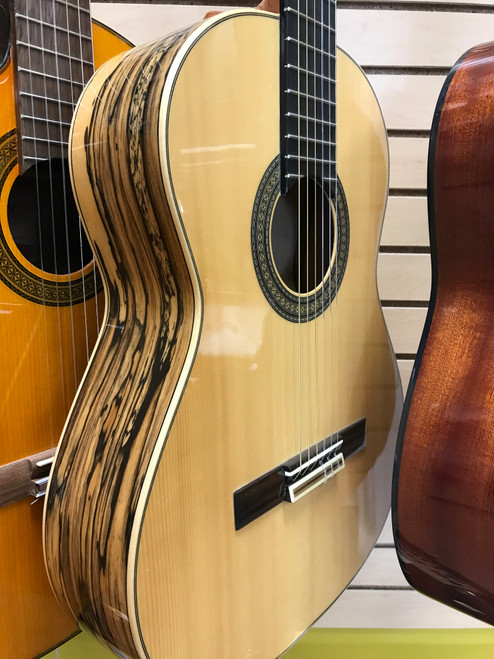 Vist Large View of Product Image Which is Used Cordoba 45LTD ESPANA SERIES Solid Top Acoustic Guitar Natural 41123-S000110254