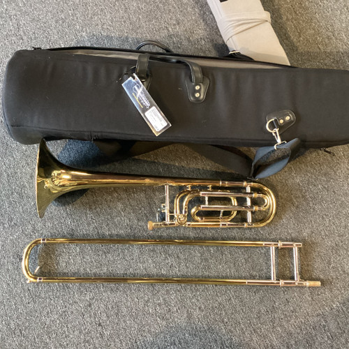 Vist Large View of Product Image Which is Used Bach 42 STRADIVARIUS Trigger Trombone 40111-S000188377
