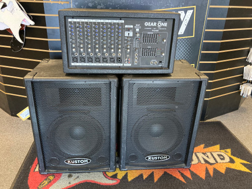Vist Large View of Product Image Which is Used Gear One PA2400 W/ KUSTOM SPEAKER PAIR 41127-S000058032