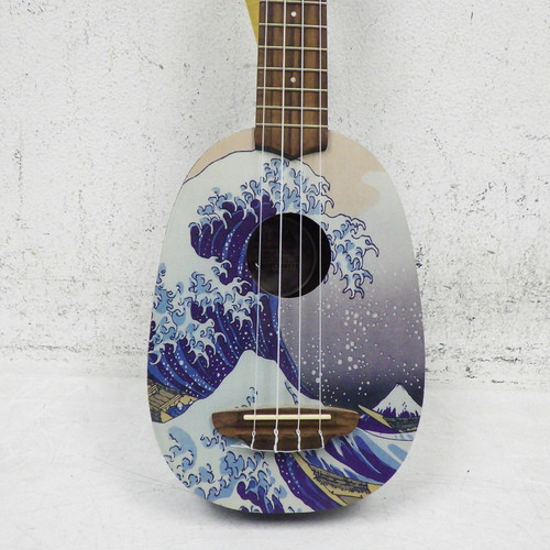 Vist Large View of Product Image Which is Used Luna UKE GWS Ukulele Ocean Man Edition 40042-S000260052