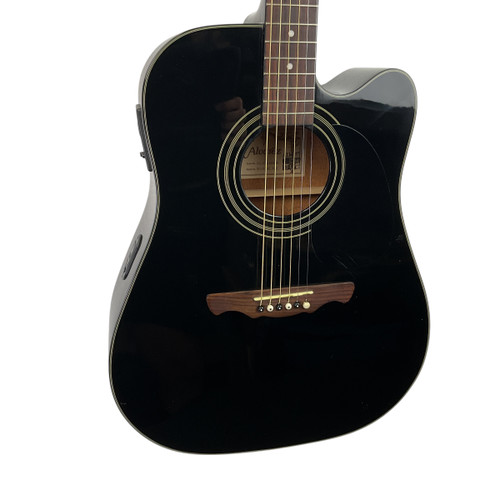 Vist Large View of Product Image Which is Used Alvarez RD-20SC Laminate Top Acoustic Guitar Black 41120-S000034363