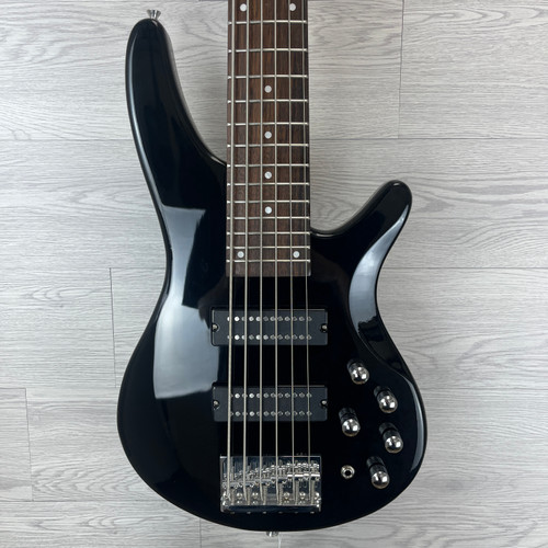 Vist Large View of Product Image Which is Used GLARRY 6 STRING BASS Bass Guitar Black 6-String 41124-S000205399