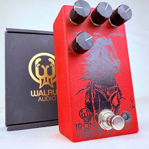 Vist Large View of Product Image Which is Used Walrus Audio Iron Horse V3 Reverb Edition Distortion Pedal 41121-S000051314