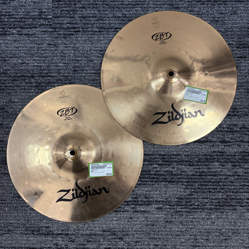 Vist Large View of Product Image Which is Used Zildjian ZBT Hi Hat Cymbals 14" (1029 g / 1027 g) 41124-S000205404