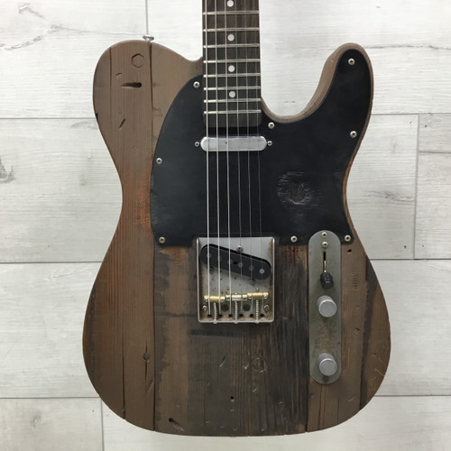 Vist Large View of Product Image Which is Used Nates Relics Barncaster T Type Electric Guitar Wood