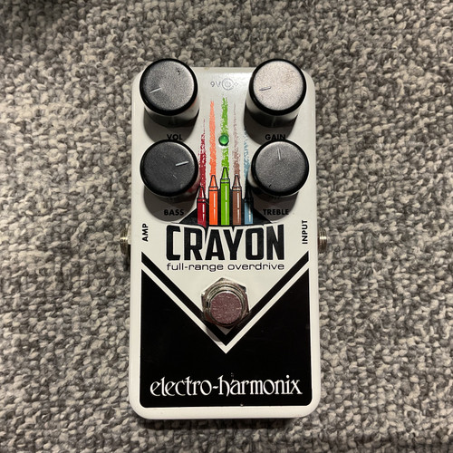 Vist Large View of Product Image Which is Used ELECTRO HARMONIX (E/H) CRAYON FULL-RANGE OVERDRIVE Guitar Pedal 41106-S000094919