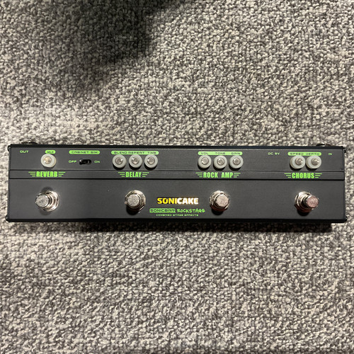Vist Large View of Product Image Which is Used SONICAKE SONICBAR ROCKSTAGE Multi-FX Pedal 41106-S000094918
