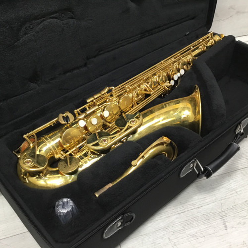 Vist Large View of Product Image Which is Used Yamaha YTS-62III Unlacquered Tenor Saxophone