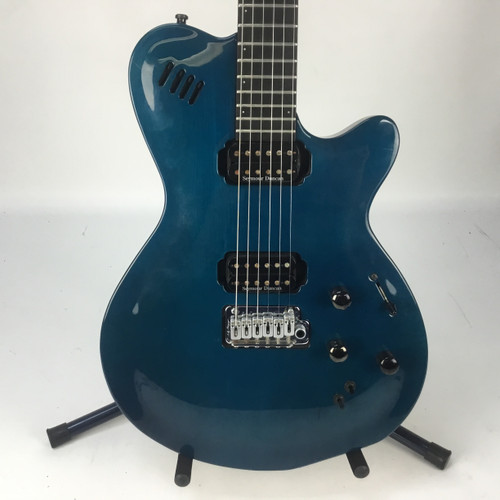 Vist Large View of Product Image Which is Used Godin LGXT Super S Electric Guitar Blue 6-String 41110-S000070111