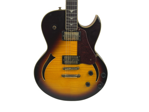 Vist Large View of Product Image Which is Used Tradition SEMI HOLLOW Semi-Hollow Electric Guitar Sunburst 6-String 41120-S000034368
