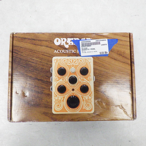 Vist Large View of Product Image Which is Used Orange Acoustic Guitar Effects Pedal 40042-S000260098