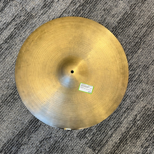 Vist Large View of Product Image Which is Used Zildjian CONCERT RIDE HOLLOW 20IN --WEAR Vintage Ride Cymbal 20" 41124-S000205419