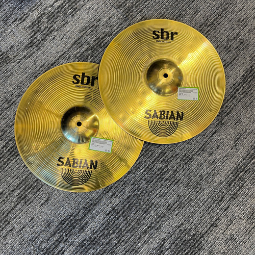 Vist Large View of Product Image Which is Used Sabian SBR HI HATS 14IN Hi Hat Cymbals 14" 41124-S000205424
