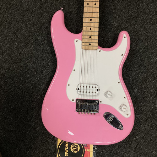Vist Large View of Product Image Which is Used Squier SONIC STRATOCASTER HT H S Type Electric Guitar Pink 6-String 40111-S000188431
