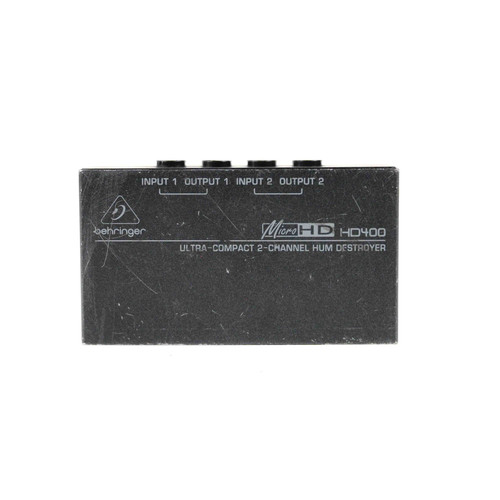 Vist Large View of Product Image Which is Used Behringer HD400 HUM DESTROYER Pro Sound Effects Unit
