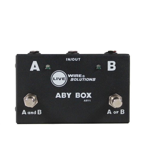 Vist Large View of Product Image Which is Used Live Wire Solutions ABY BOX A/B/Y Switch