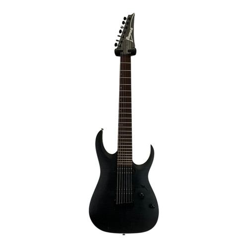 Vist Large View of Product Image Which is Used Ibanez RGA742FM Pointy Electric Guitar Silver/Gray 7-String 41117-S000051564