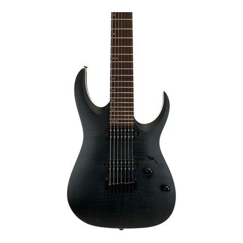 Vist Large View of Product Image Which is Used Ibanez RGA742FM Electric Guitar Silver/Gray 7-String 41117-S000051564
