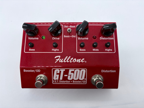 Vist Large View of Product Image Which is Used Fulltone GT-500 F.E.T DISTORTION Overdrive Pedal 41124-S000205464