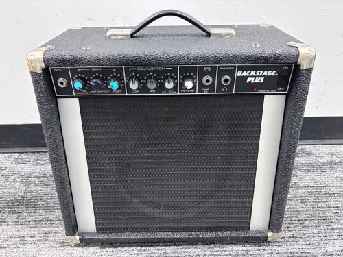 Vist Large View of Product Image Which is Used Peavey BACKSTAGE PLUS 1 x 10 Solid State Amplifier 1 x 10 41124-S000205463
