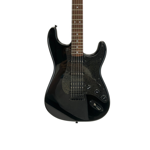 Vist Large View of Product Image Which is Used Squier Stratocaster Electric Guitar Black 6-String 41117-S000051567