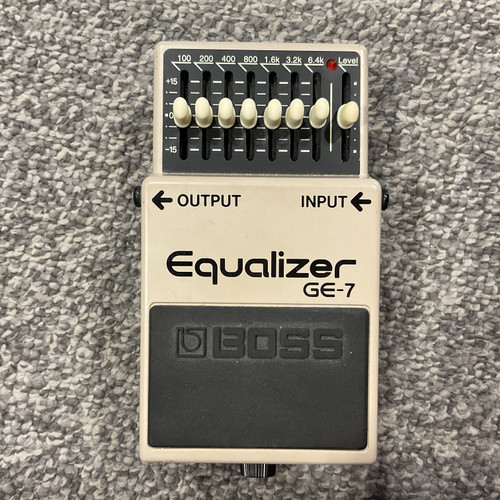 Vist Large View of Product Image Which is Used Boss GE-7 EQ Guitar Pedal 41106-S000094940