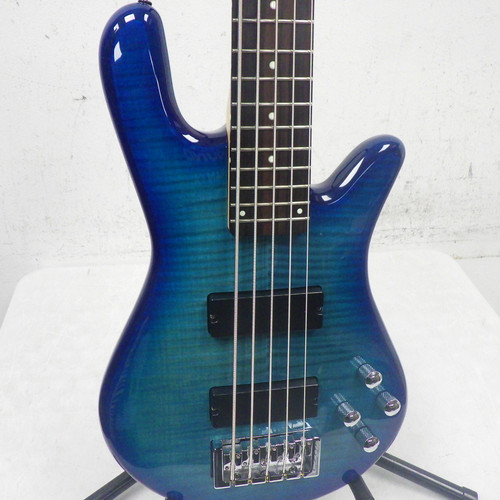 Vist Large View of Product Image Which is Used Spector 5 String Blue Bass 40042-S000260108