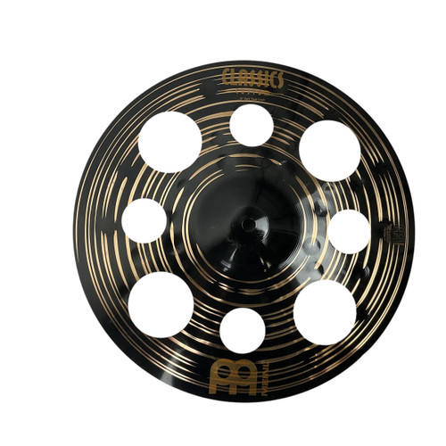 Vist Large View of Product Image Which is Used Meinl CLASSIC CUSTOM DARK TRASH CRASH 14 Crash Cymbal 14" 41120-S000034382