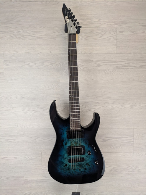 Vist Large View of Product Image Which is LTD M-200DX Blue Burst Electric Guitar B-STOCK 41124-S000205466