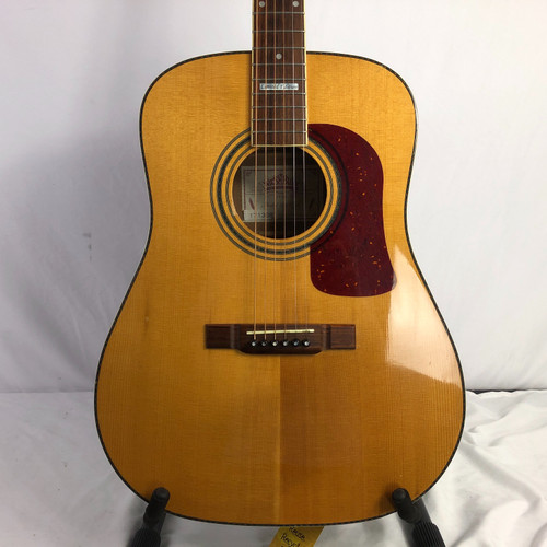 Vist Large View of Product Image Which is Used Washburn D97LTD Vintage Solid Top Acoustic Guitar Natural 6-String