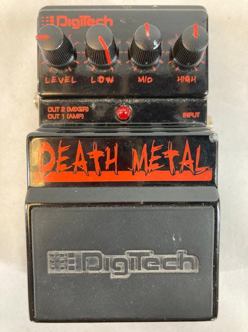 Vist Large View of Product Image Which is Used Digitech DEATH METAL DISTORTION Guitar Pedal 41127-S000058045