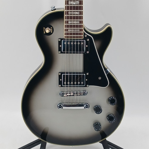 Vist Large View of Product Image Which is Used Epiphone LES PAUL CUSTOM LP Type Electric Guitar Silver Burst 6-String 40081-S000111897