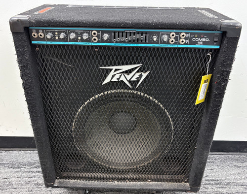 Vist Large View of Product Image Which is Used Peavey COMBO 115 BASS AMP USA Vintage Bass Combo Amplifier 41124-S000205468