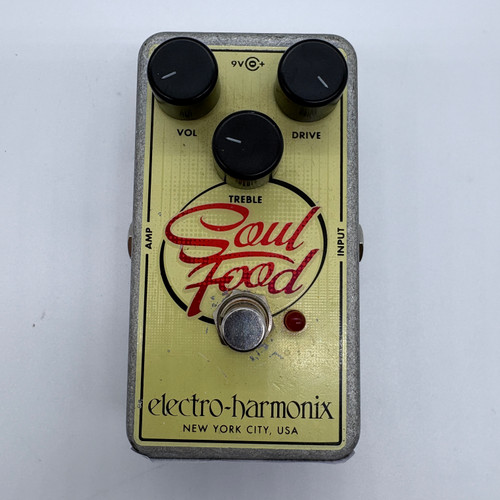 Vist Large View of Product Image Which is Used Electro Harmonix (E/H) SOUL FOOD Overdrive Pedal 41124-S000205474
