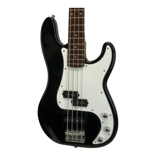 Vist Large View of Product Image Which is Used Squier Standard Series P Bass Special Bass Guitar Black 4-String 41117-S000051576