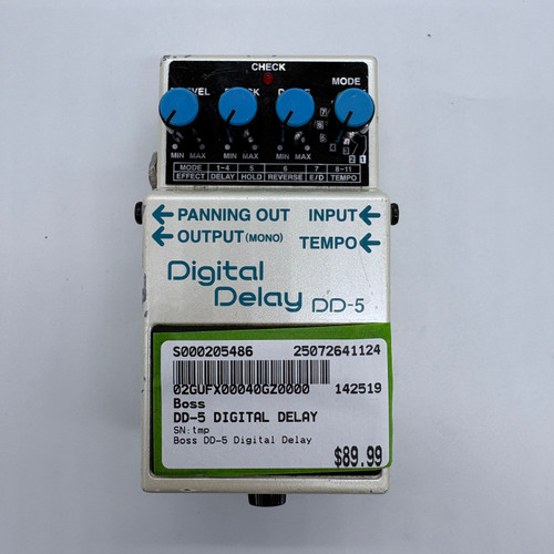 Vist Large View of Product Image Which is Used Boss DD-5 DIGITAL DELAY Delay Pedal 41124-S000205486