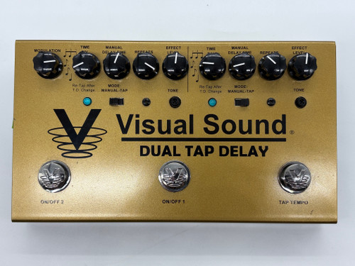 Vist Large View of Product Image Which is Used Visual Sound DUAL TAP DELAY Delay Pedal 41124-S000205491