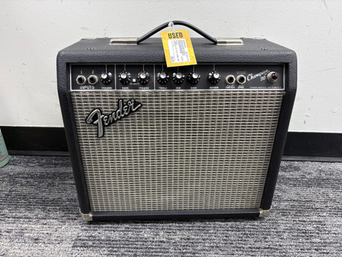 Vist Large View of Product Image Which is Used Fender CHAMPION 30 1X10 COMBO AMP 1 x 10 Solid State Amplifier 1 x 10 41124-S000205495