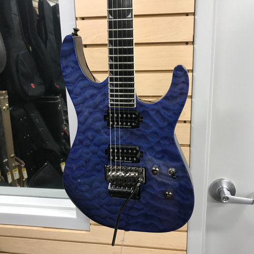 Vist Large View of Product Image Which is Used Jackson SL2Q PRO SERIES SOLOIST Super S Electric Guitar Blue 6-String 41125-S000039691
