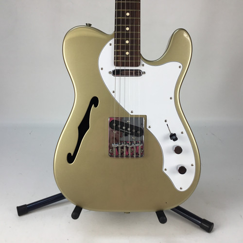 Vist Large View of Product Image Which is Used Squier VINTAGE MOD THINLINE T Type Electric Guitar Honey Burst 6-String 41110-S000070140