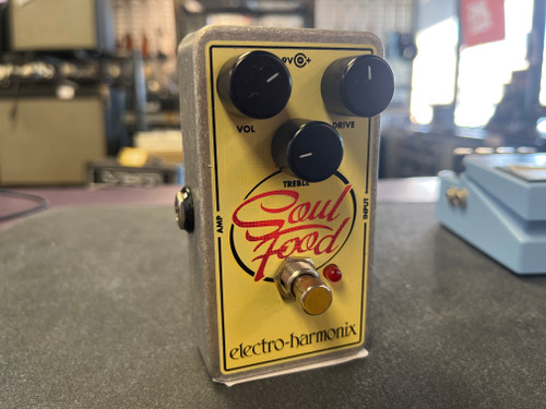 Vist Large View of Product Image Which is Used Electro Harmonix (E/H) SOUL FOOD Overdrive Pedal 40085-S000105643