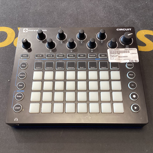 Vist Large View of Product Image Which is Used Novation CIRCUIT GROOVEBOX Pad Controller Pad 40111-S000188453