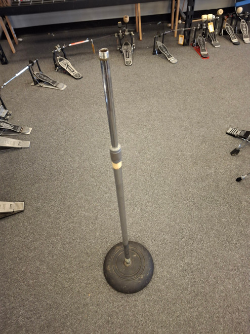 Vist Large View of Product Image Which is Used NO BRAND (Brandless Product) ROUND BASE CHROME STRAIGHT STAND Microphone Stand 41116-S000048939