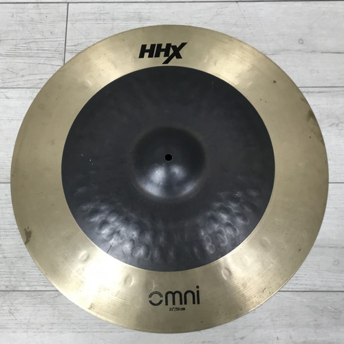 Vist Large View of Product Image Which is Used Sabian HHX Omni 22" Ride Cymbal