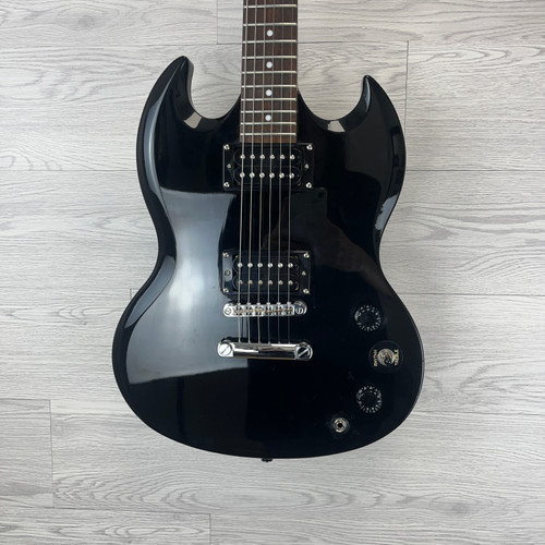 Vist Large View of Product Image Which is Used Epiphone SG SPECIAL SG Type Electric Guitar Black 6-String 41124-S000205513
