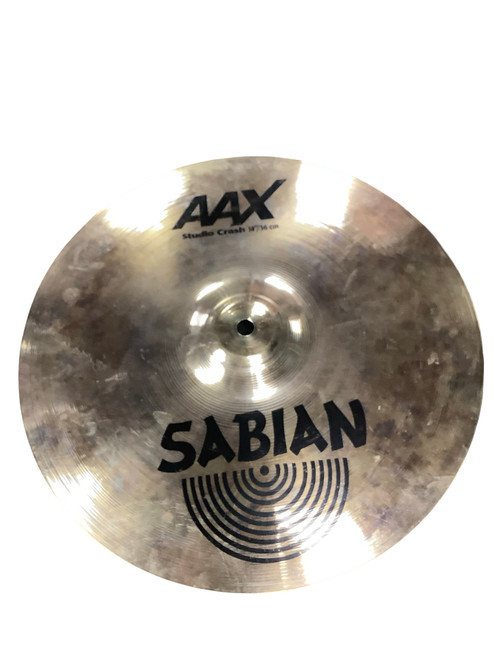 Vist Large View of Product Image Which is Used Sabian 14 AAX STUDIO CRASH Cymbal 14" 40083-S000153271