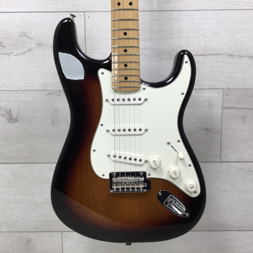 Vist Large View of Product Image Which is Used Fender Player Stratocaster Electric Guitar Sunburst