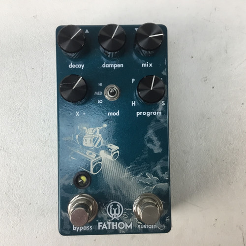 Vist Large View of Product Image Which is Used Walrus Audio FATHOM Reverb Pedal 41110-S000070152